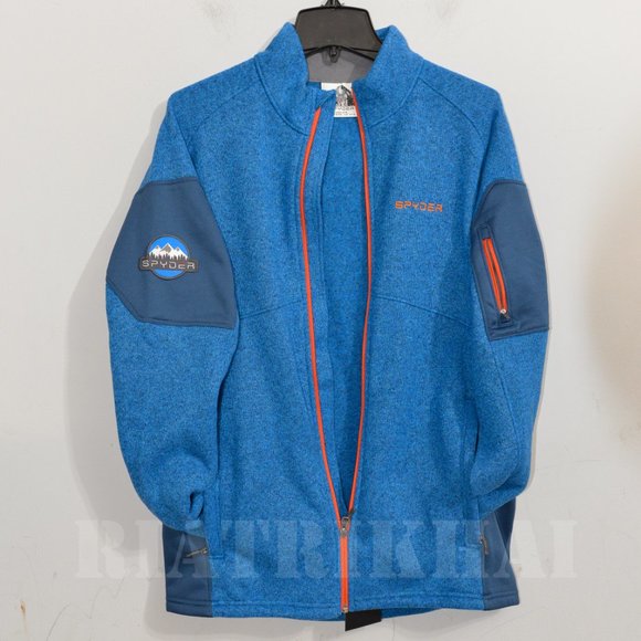 Blue Spyder Men full-zip Empire Jacket - Picture 2 of 6